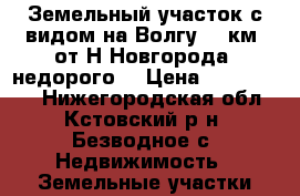 Земельный участок с видом на Волгу 25 км. от Н.Новгорода (недорого) › Цена ­ 1 950 000 - Нижегородская обл., Кстовский р-н, Безводное с. Недвижимость » Земельные участки продажа   
